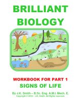 Brilliant Biology Part 1: Workbook